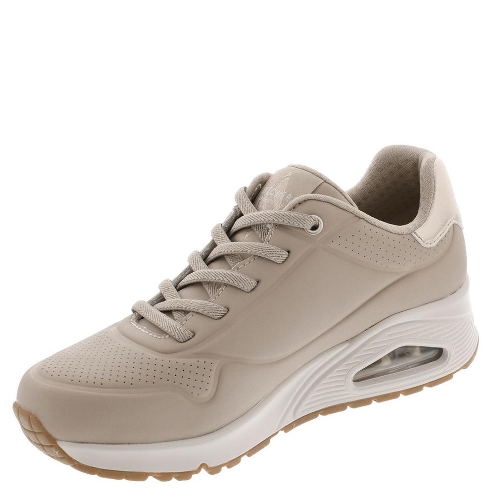 Skechers Women’s Street Uno Shimmer Away Air Cooled Memory Foam Sneakers